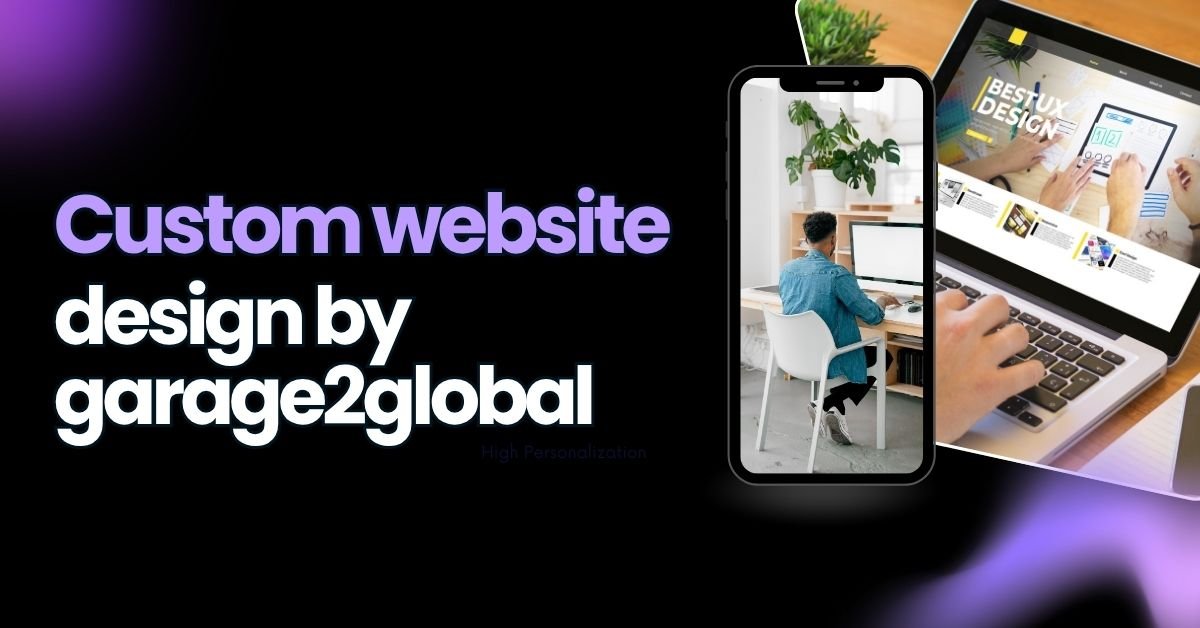 Custom website design by garage2global
